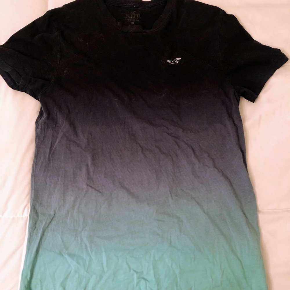 Hollister Blue Ombré Tee